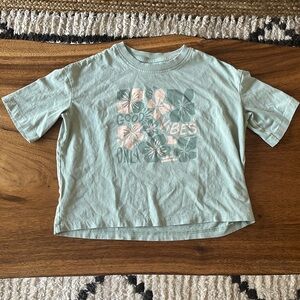 Roxy girl T-shirt-Good vibes only